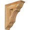 Ekena Millwork Imperial Traditional Rough Sawn Bracket, Western Red Cedar, 6"W x 20"D x 24"H BKT06X20X24IMP01RWR - alternate 1